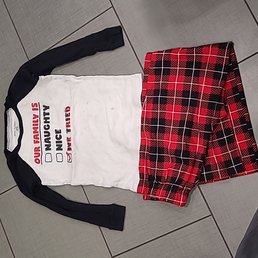Naughty Nice Christmas Pajamas 8